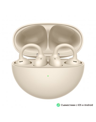 Huawei FreeClip Dove-T00 Beige, Bluetooth 5.3, 20H