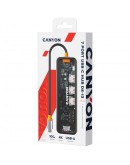 CANYON hub DS-13 7in1 4k USB-C Transparent Space