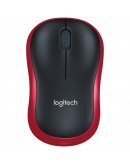 LOGITECH M185 Wireless Mouse - RED -