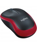 LOGITECH M185 Wireless Mouse - RED -