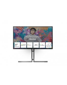 Монитор AOC U27U3CV, 27 Nano IPS WLED, 3840x2160@60Hz, 4ms