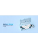 Lamzu професионална геймърска механична клавиатура Professional Gaming Mechanical Keyboard JET 75 - 8K, Magnetic Gateron Jade Switches - White/Blue