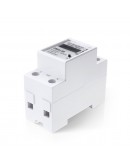 Смарт електромер No brand PST-ZMAi-90, За 35mm DIN, 220V, 60A, Wi-Fi, Tuya Smart, Бял - 91023