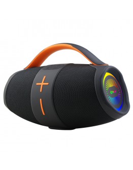 Тонколона Kisonli K13, Bluetooth, USB, SD, AUX, RGB, Черен - 22295