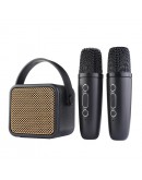 Тонколона Kisonli G23, Караоке, Bluetooth, USB, SD, AUX, RGB, Различни цветове - 22298