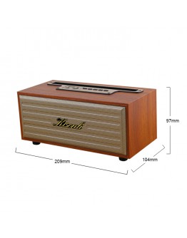 Тонколона Kisonli G12A, Bluetooth, USB, SD, AUX, FM, Различни цветове - 22310