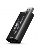 Външна Capture карта DeTech, USH177, USB - HDMI, HD 1080P - 17852