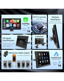 Преносим CarPlay / Android Auto дисплей No brand X5308L, 9