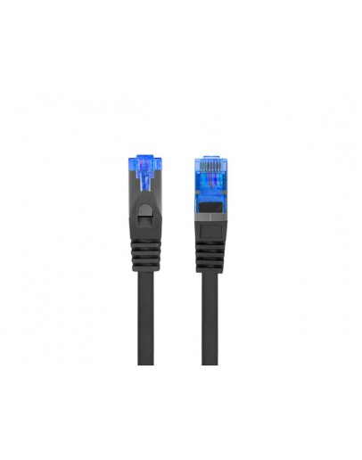 Lanberg patchcord CAT.6a s/ftp lszh cca 1.5m black