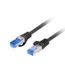 Lanberg patchcord CAT.6a s/ftp lszh cca 1.5m black