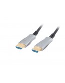 Lanberg HDMI M/M v2.0 cable 50m optical black aoc