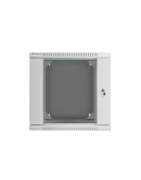 Lanberg rack cabinet 19 double-section wall-mount 