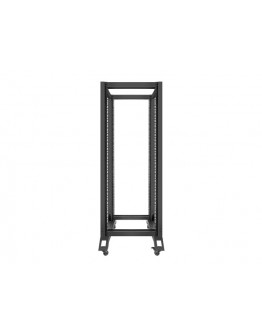 Lanberg open rack 32U  600x800, black