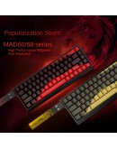 Madlions професионална геймърска механична клавиатура Professional Gaming Mechanical Keyboard MAD 60 HE Contour Flagship - 8K, Magnetic Amber Pro [Linear]