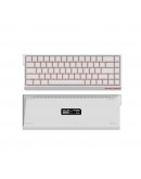 Madlions професионална геймърска механична клавиатура Professional Gaming Mechanical Keyboard MAD 68 R White- 8K, Kunlun Magnetic Switches [Linear]