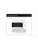 VGN професионална геймърска механична клавиатура Professional Gaming Mechanical Keyboard N75 RGB Jelly Orange - Power Silver Switches [Linear]
