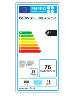 Телевизор Sony KDL-43W755C 43