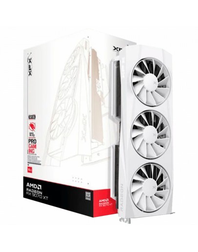XFX Quicksilver AMD Radeon RX 9070XT White Gaming