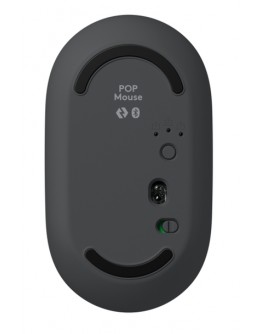 Logitech POP Mouse with emoji - GRAPHITE - BT - N/