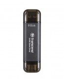 Transcend 512GB, External SSD, ESD310C, USB 10Gbps
