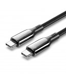 Vention кабел USB2.0 Type-C/Type-C 100W, LED display 2m - CTKBH