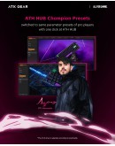 ATK професионална геймърска механична клавиатура Professional Gaming Mechanical Keyboard RS6 Ultra - 8K, TTC RGB Magneto [Linear] - Night Hunter