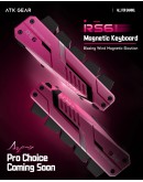 ATK професионална геймърска механична клавиатура Professional Gaming Mechanical Keyboard RS6 Ultra - 8K, TTC RGB Magneto [Linear] - Night Hunter