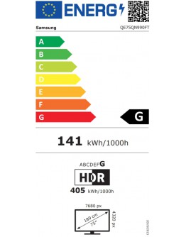 Samsung Neo QLED 75QN990F  8K Mini LED Smart HDR 1