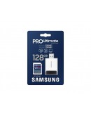 Samsung 128GB SD Card PRO Ultimate with USB Reader