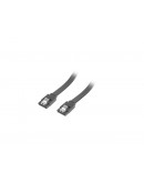 Lanberg SATA DATA III (6GB/S) F/F cable 30cm metal