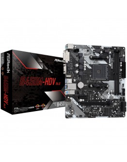 ASROCK MB B450 AM4 2 x DDR4 DIMM 4 x SATA3 1 x