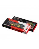Marvo безжична механична геймърска клавиатура Wireless Gaming Mechanical keyboard Titan 98 - KG986W Black - Banana Crystal [Linear]