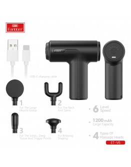 Електрически масажор за тяло Earldom ET-V6, Черен - 40530 Електрически масажор за тяло Earldom ET-V6, Черен - 40530