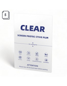 Защитно фолио за изрязване No brand, Хидрогел, 5бр, TPU, Clear, 145um, 200x300mm - 52740 Защитно фолио за изрязване No brand, Хидрогел, 5бр, TPU, Clear, 145um, 200x300mm - 52740