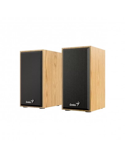 Genius тонколони Speakers 2.0 - SP-HF180 - 6W, USB, Pine Wood