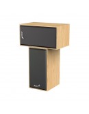Genius тонколони Speakers 2.0 - SP-HF180 - 6W, USB, Pine Wood