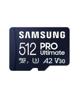 Samsung 512GB micro SD Card PRO Ultimate with Adap