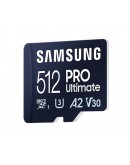 Samsung 512GB micro SD Card PRO Ultimate with Adap