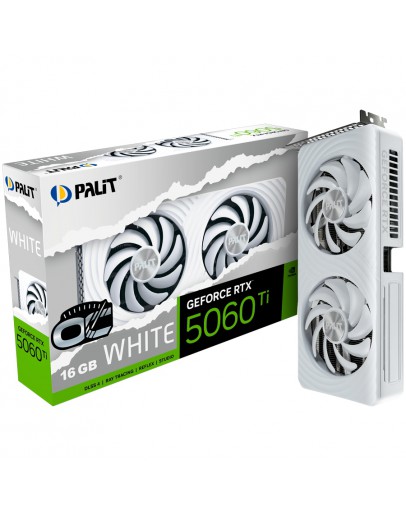 Palit GeForce RTX 5060 Ti WHITE OC 16GB GDDR7,