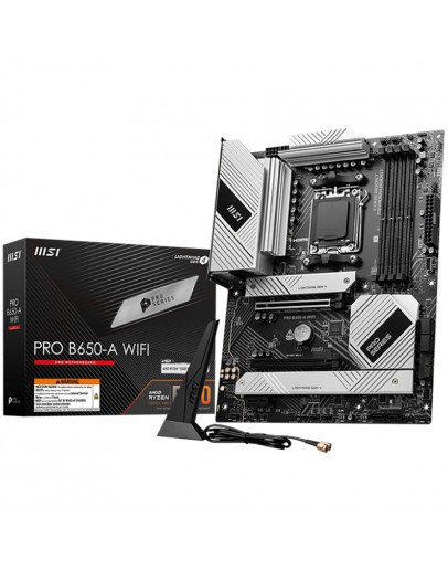 MSI PRO B650-A WIFI, ATX, Socket AM5, Dual