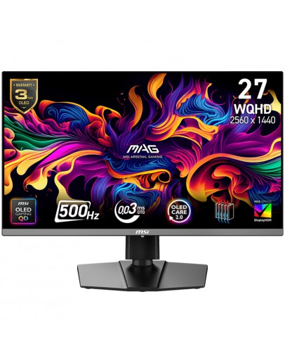 Монитор MSI MAG 272QP QD-OLED X50 Gaming Monitor, 26.5
