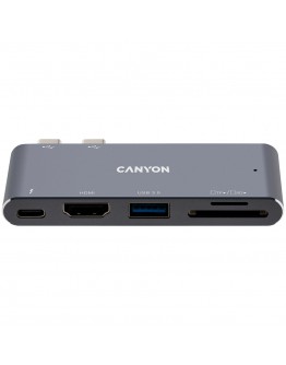 CANYON hub DS-5 5in1 Thunderbolt 3 4k Space