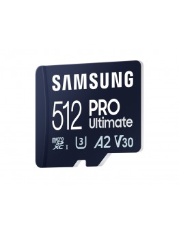 Samsung 512GB micro SD Card PRO Ultimate with USB 
