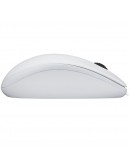 LOGITECH B100 Corded Mouse - WHITE - USB -