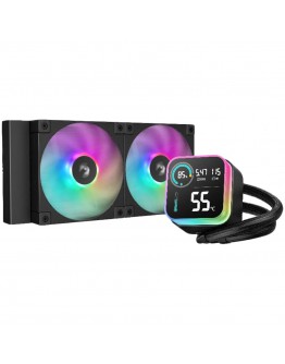 DeepCool LQ240, 240mm CPU Liquid Cooler, 2x120mm