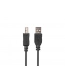 Lanberg Cable USB-A(M)->USB-B(M) 2.0 Ferrite 1.8m 