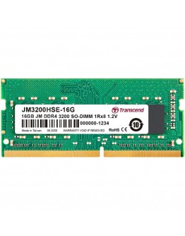 Transcend 16GB JM DDR4 3200Mhz SO-DIMM 1Rx8 2Gx8 C