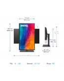 Монитор BenQ PD2506Q  25 IPS, 2560x1440 WQHD, 95% P3, Disp